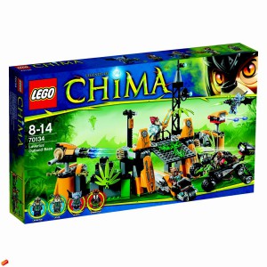 LEGO Chima 70134 - Lavertusova zkladna v Divoin - Cena : 1399,- K s dph 