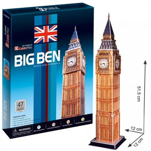 Cubic Fun 3D Puzzle - Big Ben - Cena : 166,- K s dph 