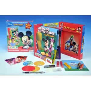 Modelna/Plastelna Mickey Mouse s doplky v krabici - Cena : 99,- K s dph 