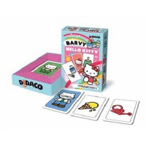 Vzdlvac karty Didaco Barvy - Hello Kitty - Cena : 45,- K s dph 