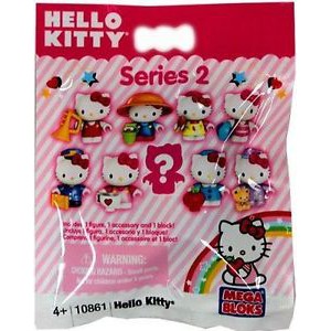 MEGABLOKS 10681 - Hello Kitty -  Figurka s sku - Cena : 29,- K s dph 