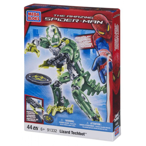 Mega Bloks Spiderman - Lizard Techbot 91332 - Cena : 149,- K s dph 