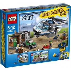 LEGO City 66492 - City Super Pack - Cena : 1799,- K s dph 