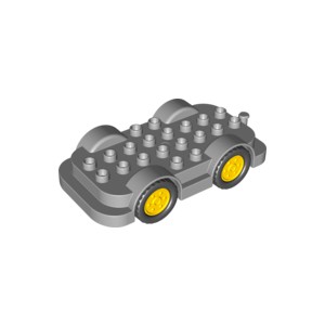 LEGO DUPLO - Podvozek 4x8, ed - Cena : 149,- K s dph 