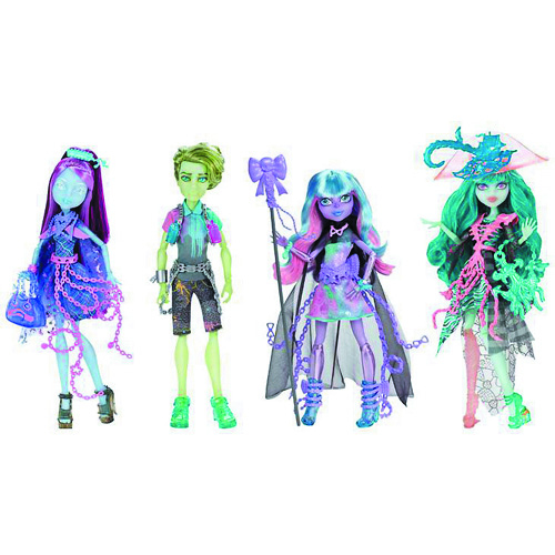 Monster High perka jako duch - 4 druhy - Cena : 679,- K s dph 