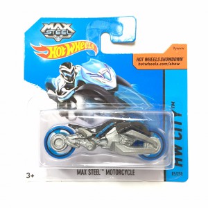 Hot Wheels Anglik - Max Steel Motorcycle - Black - Cena : 69,- K s dph 
