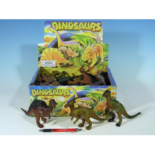 Dinosaurus plast 21cm - 12 druh  - Cena : 49,- K s dph 