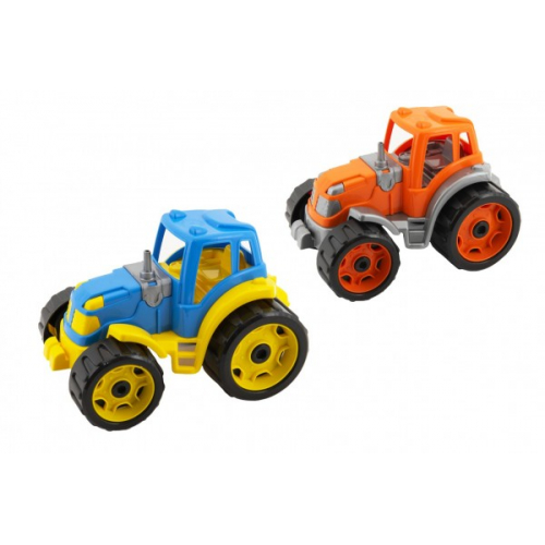 Traktor 24x16cm plast na voln chod 2 barvy 12m+ - Cena : 83,- K s dph 