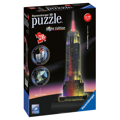 Puzzle 3D - Empire State Building - svtc - Cena : 636,- K s dph 