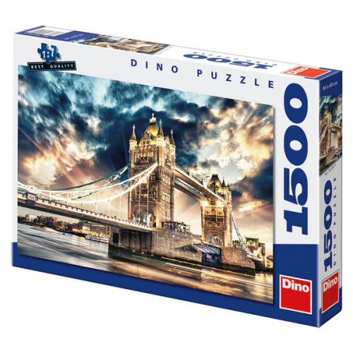Puzzle Boue nad Tower Bridge 1500 dlk - Cena : 299,- K s dph 