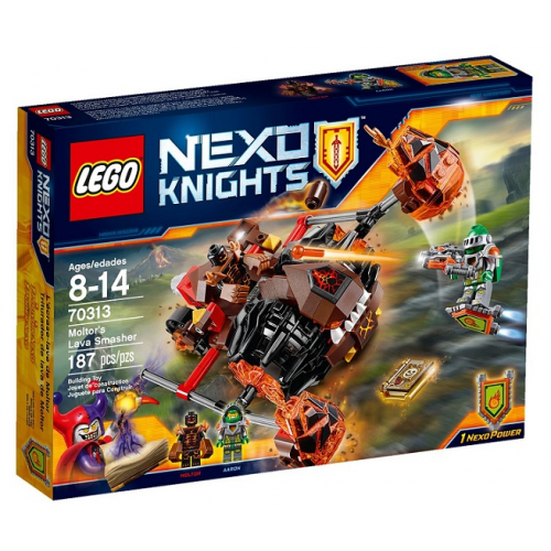 LEGO Nexo Knights 70313 - Moltorv lvov drti - Cena : 469,- K s dph 