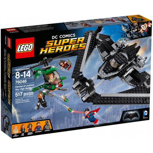 LEGO Super Heroes 76046 - Hrdinov spravedlnosti: souboj vysoko v ob - Cena : 1757,- K s dph 