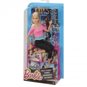 Barbie v pohybu - Blondnka DHL82 - Cena : 449,- K s dph 