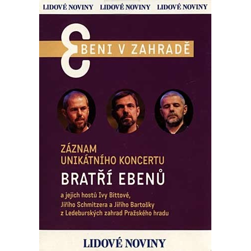 DVD Bratři Ebenové 3 Ebeni v zahradě - Cena : 1,- Kč s dph 