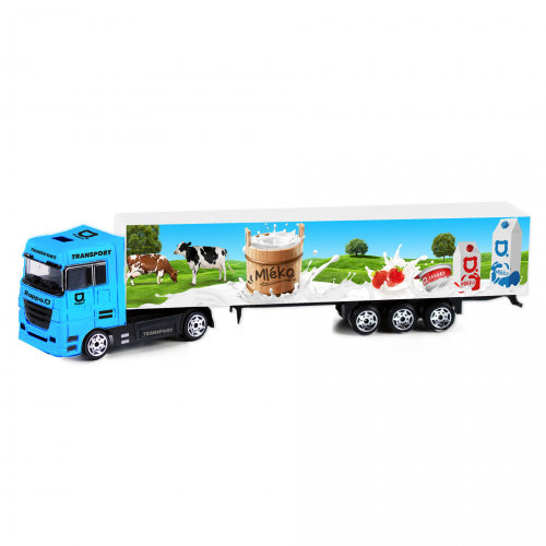 Obrázek Auto kamion mléko a mléčné výrobky