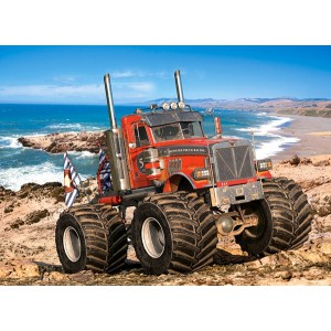 Puzzle Castorland 200 dlk premium - Monster Truck na skalnatm tesu - Cena : 140,- K s dph 