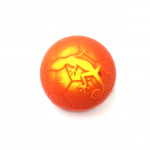 Chameleon fotbalov m 6,5 cm - oranov - Cena : 24,- K s dph 