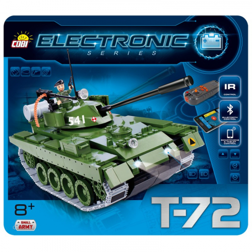 Cobi 21904 Electronic series - Tank T-72 (I/R a Bluetooth) - Cena : 1219,- K s dph 