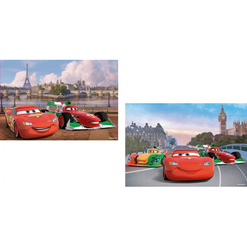 Puzzle Cars McQueen a ptel 2x12d - Cena : 123,- K s dph 
