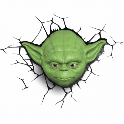 3D svtlo EP7 - Star Wars Yodova hlava - Cena : 1399,- K s dph 