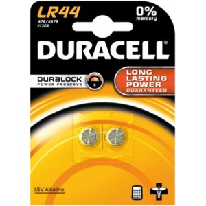 Baterie Duracell Electronics LR44 1,5V 2ks - Cena : 81,- K s dph 
