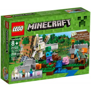 LEGO Minecraft 21123 - elezn Golem - Cena : 549,- K s dph 