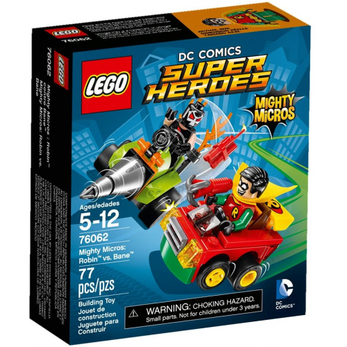 LEGO Super Heroes 76062 - Mighty Micros: Robin vs. Bane - Cena : 229,- K s dph 