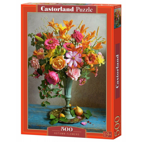Puzzle Castorland 500 dlk - Podzimn kvtiny - Cena : 125,- K s dph 