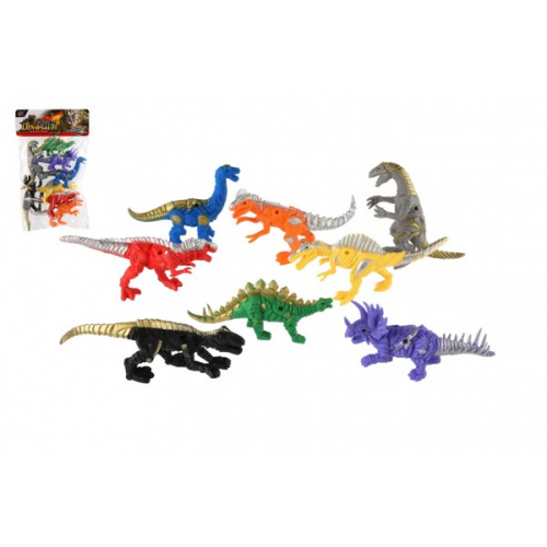 Obrzek Dinosaurus/Drak 8ks plast 14-17cm 22x35x7cm