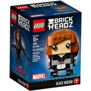 LEGO BrickHeadz 41591 - Marvel Avengers Black Widow - Cena : 266,- K s dph 