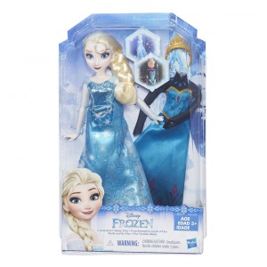 Frozen panenka s nhradnmi aty - 2 druhy - Cena : 671,- K s dph 