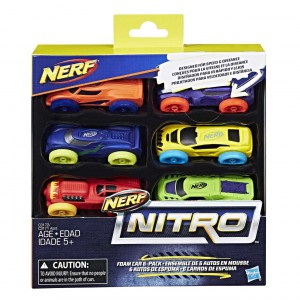 Nerf Nitro nhradn nitro 6 ks - Cena : 73,- K s dph 