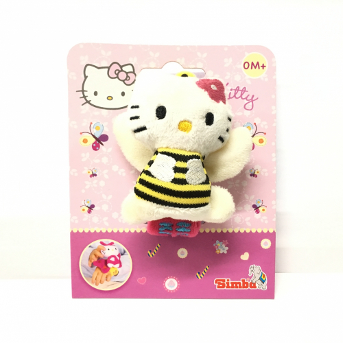 SIMBA Hello Kitty Chrasttko na ruiku - erno-lut prouky - Cena : 125,- K s dph 