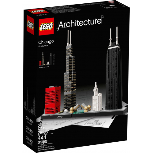 LEGO Architecture 21033 -  Chicago - Cena : 969,- K s dph 