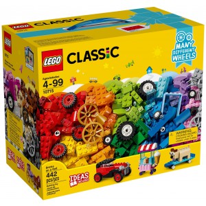 LEGO Classic 10715 - Kostky na kolekch - Cena : 519,- K s dph 