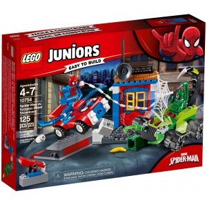 LEGO Juniors 10754 -  Spider-Man vs. Scorpion - Souboj na silnici - Cena : 439,- K s dph 