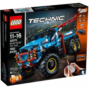 LEGO  Technic 42070 - Ternn Odtahov Vz 6x6 - Cena : 6999,- K s dph 