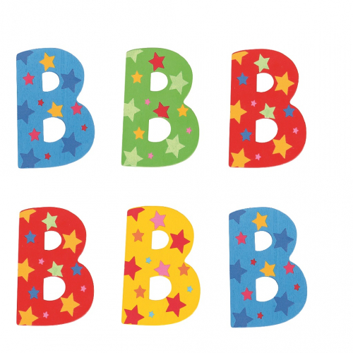 Obrázek Bigjigs Toys Hvězdičkové písmenko B