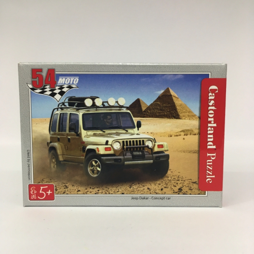 Minipuzzle 54 dlk Teren auta - Jeep Dakar - Cena : 21,- K s dph 