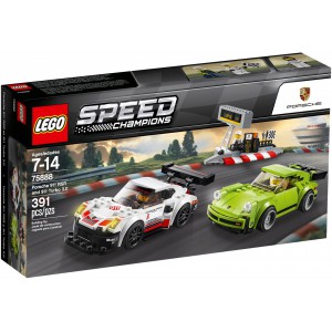 LEGO Speed Champions 75888 - Porsche 911 RSR a 911 Turbo 3,0 - Cena : 846,- K s dph 