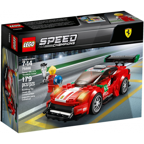 LEGO Speed Champions 75886 - Ferrari 488 GT3 - Cena : 819,- K s dph 