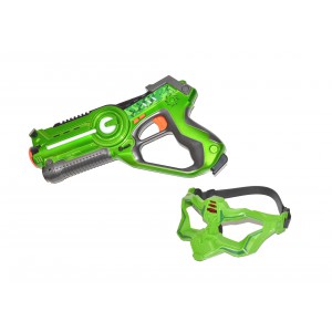 Territory laser game - single set (1 pistole, 1 maska) plast  - 2 barvy - Cena : 872,- K s dph 