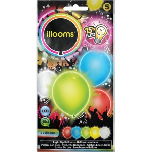 Svtc LED balony - barevn mix 4ks - Cena : 169,- K s dph 