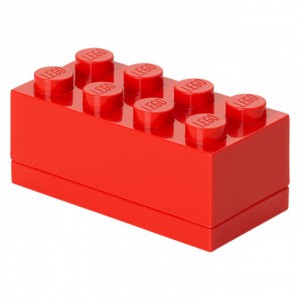 LEGO Mini Box 46 x 92 x 43 - erven - Cena : 75,- K s dph 