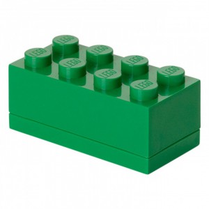 LEGO Mini Box 46 x 92 x 43 - tmav zelen - Cena : 73,- K s dph 
