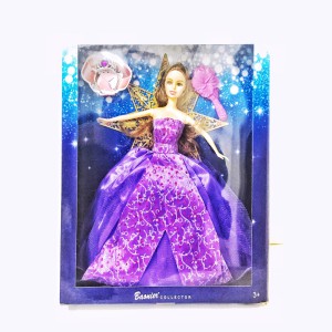 Panenka Princezna v atech 29 cm s doplky - fialov - Cena : 141,- K s dph 