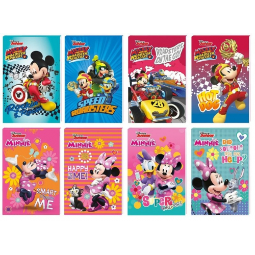 Notes A7 Disney Junior Mickey a Minnie, 30 list - Cena : 10,- K s dph 