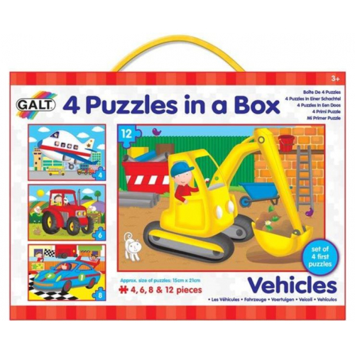 4 Puzzle v krabici - dopravn prostedky - Cena : 187,- K s dph 