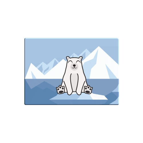 Obrázek Magnetka Tučňák a jeho kamarádi - #13 medvěd lední