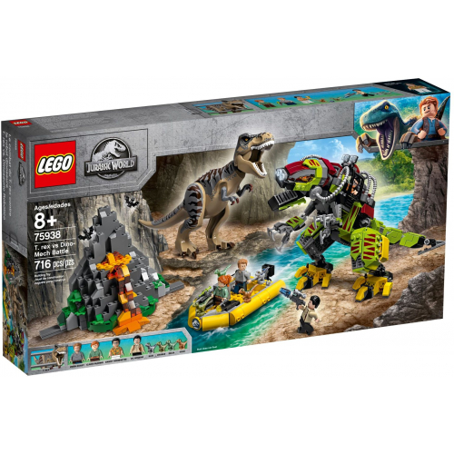 LEGO Jurassic World 75938 - T. Rex vs. Dinorobot - Cena : 1940,- K s dph 
